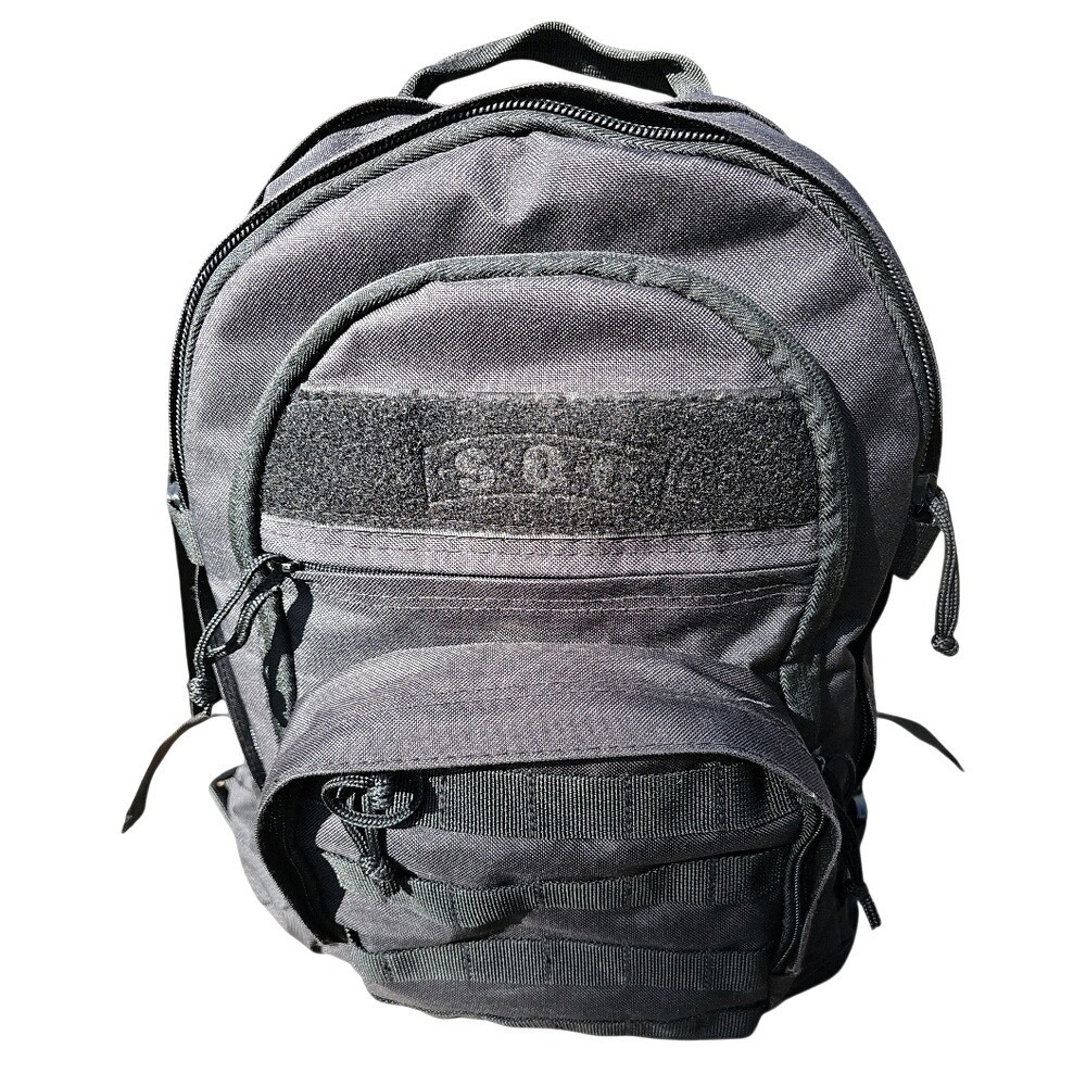Sandpiper of California Black Bugout Tactical Backpack Military